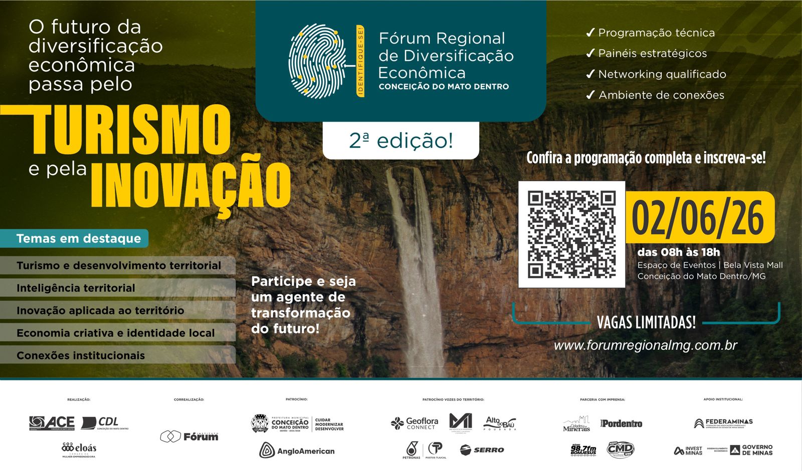 Diversificação econômica move integração e debate em Conceição do Mato Dentro